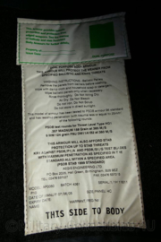 Aegis Engineering Brits politie vest met kogel- en steekwerende inhoud - HOSDB/CAST-normen HG1/KR1 - maat Medium - origineel