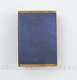 WO2 Duits luciferdoosje van echt hout - Dein KDF Wagen - 6 x 4 cm