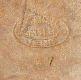 WO2 Zwitserse Sattler lederen double mag pouch voor LMG25 uit 1937 - origineel