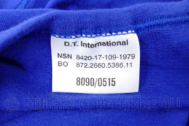 KL Nederlandse leger MCW Mechanisch Centrale Werkplaats shirt - blauw- maat 8090/0515 - gedragen - origineel