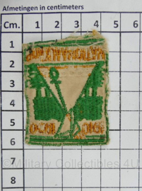 Scouting Embleem 1940-1950 Nationaal kamp - 6 x 4,5 cm - origineel