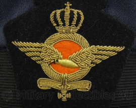 KLu Luchtmacht GLT Gala tenue pet - met embroidered insigne - maat 59 - maker: A.Kempf - origineel