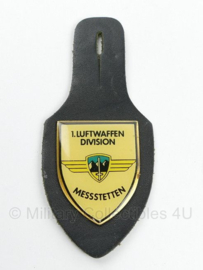 Bundeswehr 1. Luftwaffen Division borsthanger - 10,5 x 5 cm - origineel