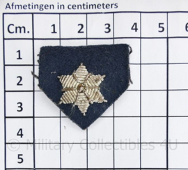 Nederlandse Douane of politie jaren 50 kraaginsigne  paar  - 3,5 x 3 cm - origineel