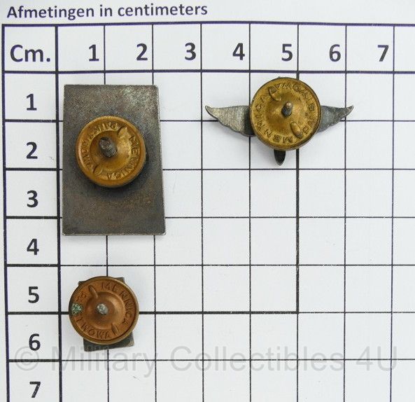 Poolse leger speld set 3 stuks - origineel