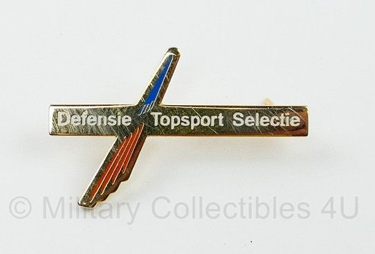 Speld Defensie Topsport selectie - 2 x 3,5 cm - origineel