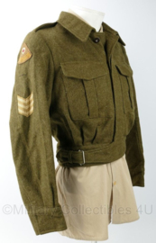 MVO uniform jas Rode Kruis Arts - rang Sergeant - maat 48 - origineel