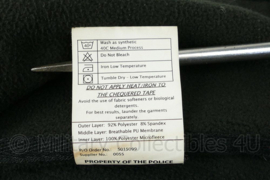 Britse politie softshell jas met klittenband stroken - maat XL Tall - nieuw - origineel