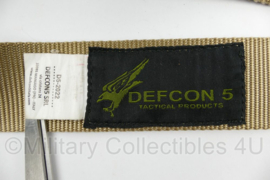 Defcon 5 Tactical Products SRL belt Coyote Tan - 152 x 4,5 cm - gebruikt - origineel
