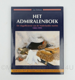 Het Admiralenboek De vlagofficieren van de Nederlandse Marine 1382-1991 - 22,5 x 2 x 29 cm