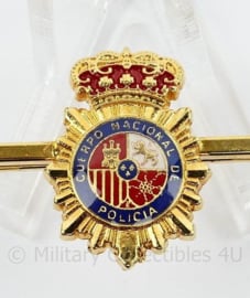 Dasspeld Cuerpa Nacional de Polizia Spaanse Politie - 6 x 2 cm - origineel