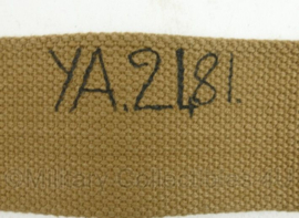 WO2 Britse Meco 1944 YA2481 Straps Carrying G. Multi Purpose draagriem - is geen kruisriem -  nieuw kaartje er nog aan - origineel