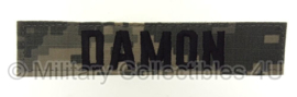 "Damon" ACU camo branch tape/naamlint met klittenband - nieuw gemaakt
