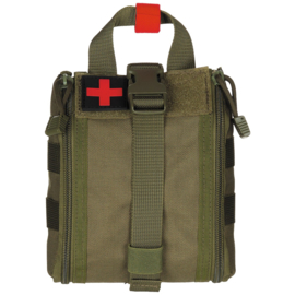 Medische tas geneeskundige dienst BLS IFAK Bag MOLLE - SMALL  - 16 x 18 x 8 cm. - nieuw gemaakt - GREEN