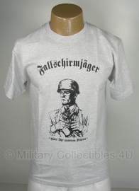 T shirt Fallschirmjäger - grijs - Small
