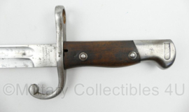 Argentijnse 1909 bajonet - maker WKC Solingen Duitsland - 54 cm lang - origineel