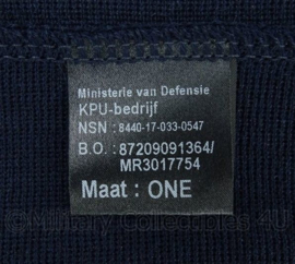 KMAR Koninklijke Marechaussee wollen sjaal - donkerblauw - one size - origineel