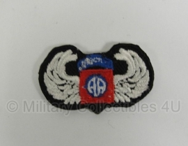 WWII US 82nd Airborne Division oval wing