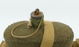 WO2 Canadese veldfles set - origineel