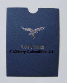 Soldbuch cover blauw/zilver - Luftwaffe