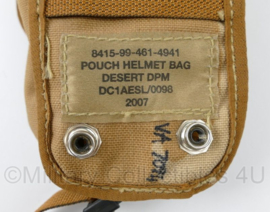 Britse leger pouch Helmet Bag Desert DPM - 8 x 5 x 12 cm - gebruikt - origineel