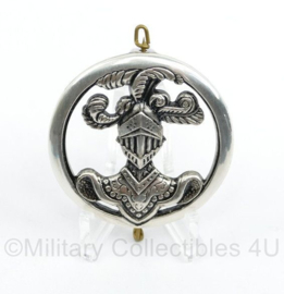 Franse leger baret insigne Armored Cavalry - diameter 4,5 cm - origineel