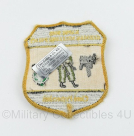 Bundeswehr embleem Kabul 2003 German Military Police Close Protection ISAF - zeldzaam - 9 x 7,5 cm - met klittenband - origineel