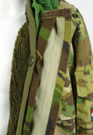 KL Nederlandse leger Multicamo parka met voering - maat 52 = 8000/0510 - origineel Korps Mariniers en Korps Commando troepen