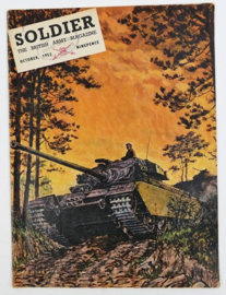 The British Army Magazine Soldier October 1953 -  Afkomstig uit de Nederlandse MVO bibliotheek - 30 x 22 cm - origineel