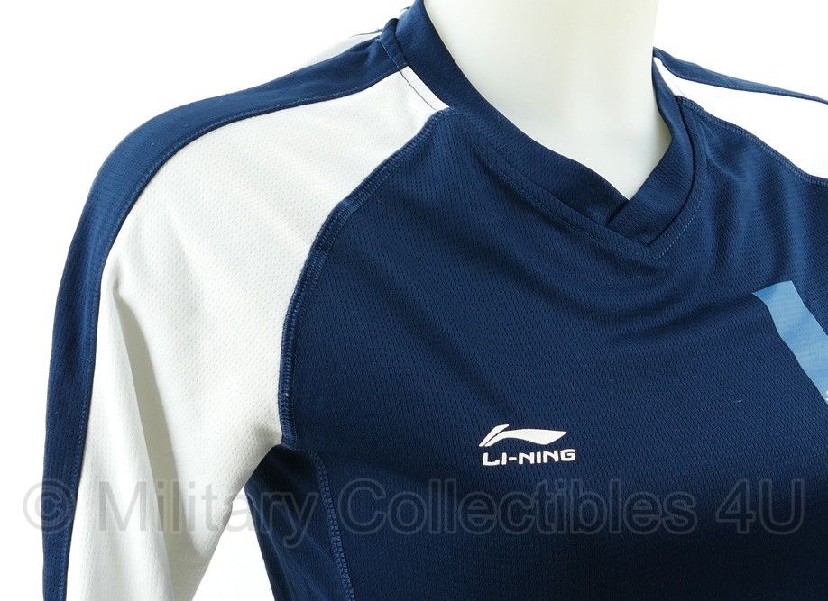 KL Li-ning Sportinstructrice Dames sport shirt lange mouw - maat Small  - origineel