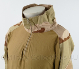 Defensie UBAC Under Body Armor Combat shirt Desert camo - merk SPE - maat Large - gedragen - origineel