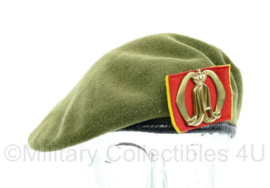 KL DT baret model 1963-2000 met insigne MA - maat 56 - origineel