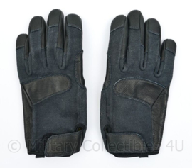 Defensie en Kmar Koninklijke Marechaussee Tactical gloves Aramdie/Leder BLACK - maat 6 tm. 7 - origineel