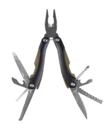 Tactical multitool met opbergtasje - Groen