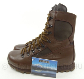 Korps Mariniers Meindl JUNGLE MASAI schoenen Jungle hoog model Bruin leder Meindl Laars gevecht jungle bruin  - ongebruikt met doos - origineel KL - maat 10,5 W5 290B= 45 voor brede voet