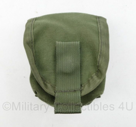 Defensie en Korps Mariniers Profile Equipment handgranaat tas groen - mist drukknoop - 11 x 9 x 5,5 cm - origineel