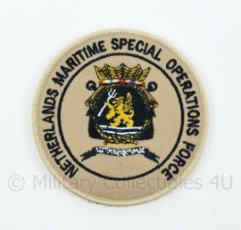 NLMARSOF Netherlands Maritime Special Operations Force embleem - met klittenband - diameter 9 cm