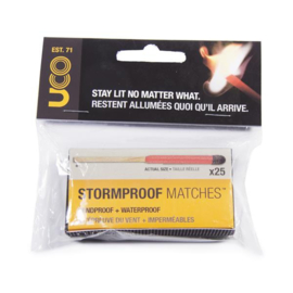 UCO Stormproof Matches Windproof & Waterproof lucifers - per 25 lucifers