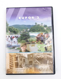 Defensie Eufor 2 DVD - 13 x 12 cm -  origineel