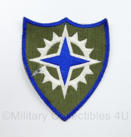 US 16th Corps patch cut edge wo2 - 11 x 9 cm - origineel