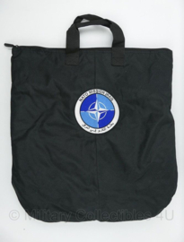 Klu Nato Mission iraq Helmtas Zwart - origineel