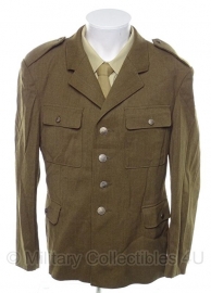 Bruine uitgaans uniform jas - WO2 US model class A - MET 101 airborne patch - origineel