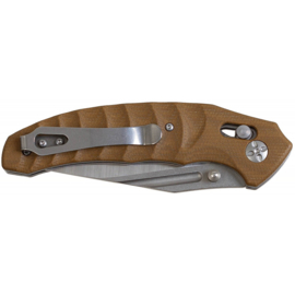 Micarta grip pocket knife