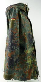 Flecktarn regenjas met rugopdruk Marine Nationale France - maat 52/54 = Large - origineel