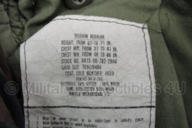 US M65 Woodland Coat, Cold Weather M65 parka - maat XS-Short of Small-Short - origineel