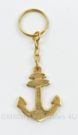 Sines Marine sleutelhanger goud - 10,5 x 4 cm - origineel
