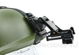Militaire NVG nachtkijker Night Vision Goggles mount holding strap MET mounting plate en MET de Mount NVG - ZWART