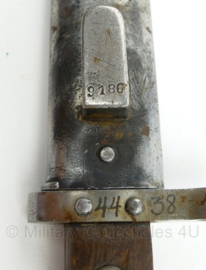 Oostenrijkse M1895 bayonet voor de 8mm M1895 mannlicher gemaakt voor export naar Bulgarije - origineel