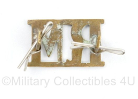 Britse RM Royal Marines shoulder title ENKEL - 3 x 2 cm - origineel