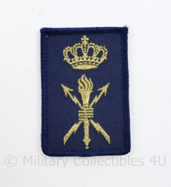 Koninklijke Marine dienstvak onderscheidingsteken Dienstgroep Technische dienst - model na 2014 - met klittenband - 8 x 5 cm - origineel